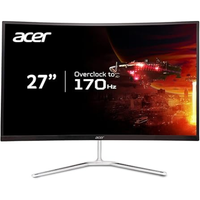 Price watch: ➖Acer EDA270U Pbmiipx | 27-inch | 1440 p | 170 Hz | 1 ms | 1500 R curved | $186.31 $159.99 at Amazon (save $26.32) Price watch: ➖Acer EDA270U Pbmiipx | 27-inch | 1440 p | 170 Hz | 1 ms | 1500 R curved | $186.31 $159.99 at Amazon (save $26.32)